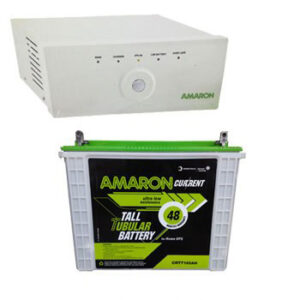 Amaron 880VA Sinvewave Inverter UPS and Tall Tubular 165AH Battery Combo