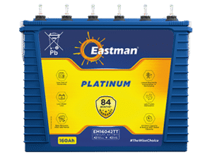 EASTMAN 84 Months Warranty Tubular Inverter Battery  (160 Ah, EM16042TT)