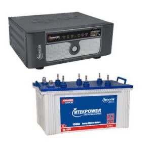 Microtek 1115VA Sinewave Home Inverter + 150AH Tall Tubular Battery Combo
